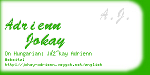 adrienn jokay business card